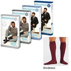 Gloria Med Man'Support 15 Gambaletto In Cotone Taglia 5 Colore Bordeaux 1 Paio — confronto prezzi