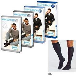 Man Support Cotton 18-20mmhg Gambaletto Colore Blu Taglia 1 — confronto prezzi