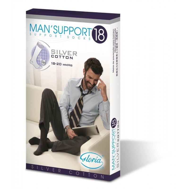 Man support 18 silver cotone gambaletto 18 blu 3 — confronto prezzi