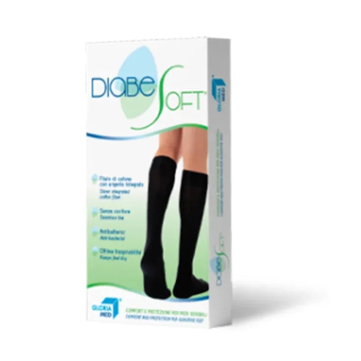 Diabesoft Calze Per Diabetici E Piedi Sensibili Colore Nero Taglia M — confronto prezzi