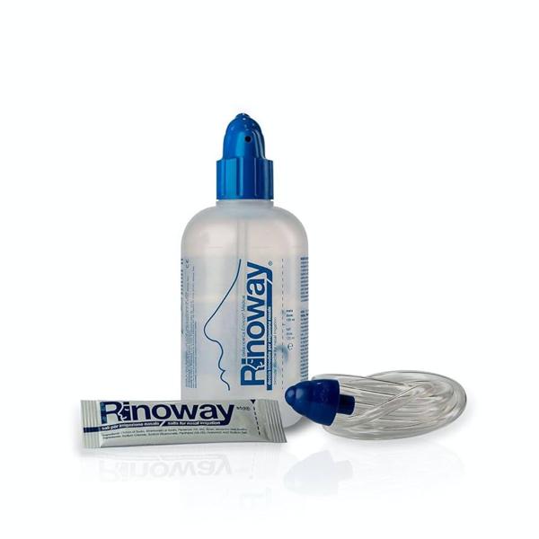 Envicon Medical Rinoway Doccia per Irrigazione Nasale con 15 Bustine Sali Isotonici