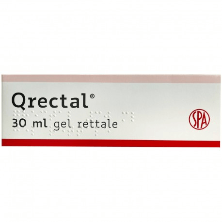 Qrectal Gel Rettale 30 ml per Emorroidi, Ragadi e Proctiti