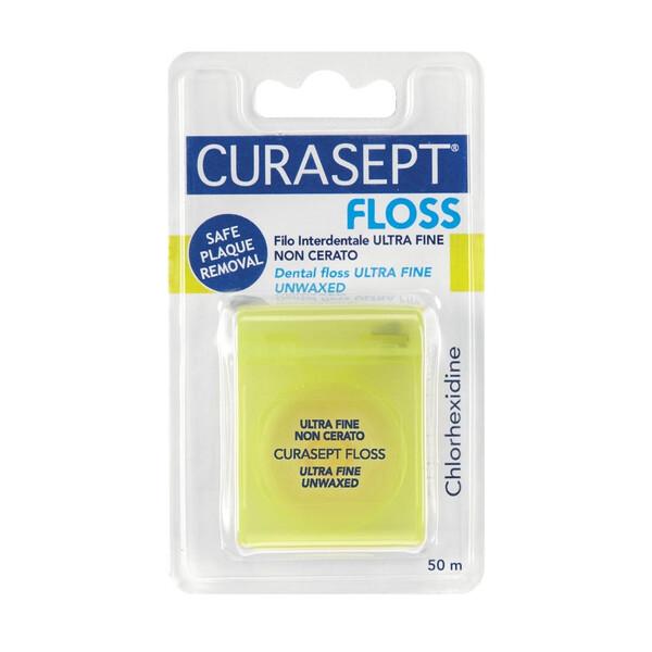 Curasept Classico Floss Filo Interdentale Ultra Fine Non Cerato Clorexidina 50 m — confronto prezzi