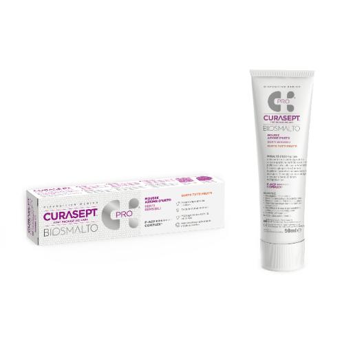 Curasept Biosmalto Denti Sensibili Mousse Azione D'urto Domiciliare 50 ml
