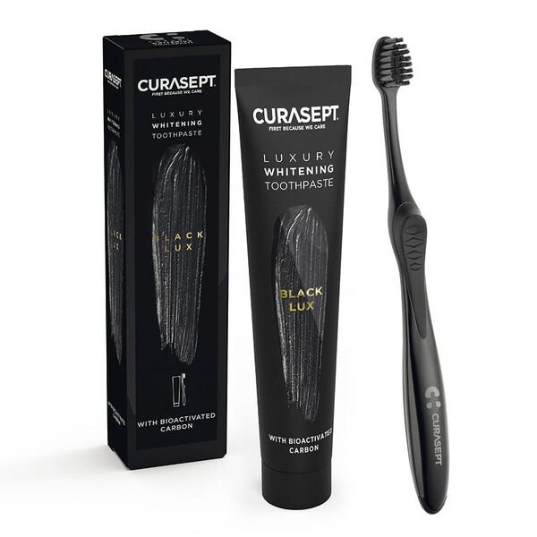 Curasept Black Lux Luxury Whitening Dentifricio 75 ml + Spazzolino — confronto prezzi