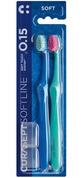 Curasept Soft 015 Spazzolino Morbido Bipack