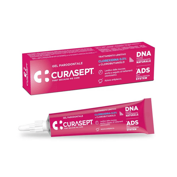Curasept DNA ADS Clorexidina 0.5 Gel Parodontale Trattamento Lenitivo 30 ml — confronto prezzi