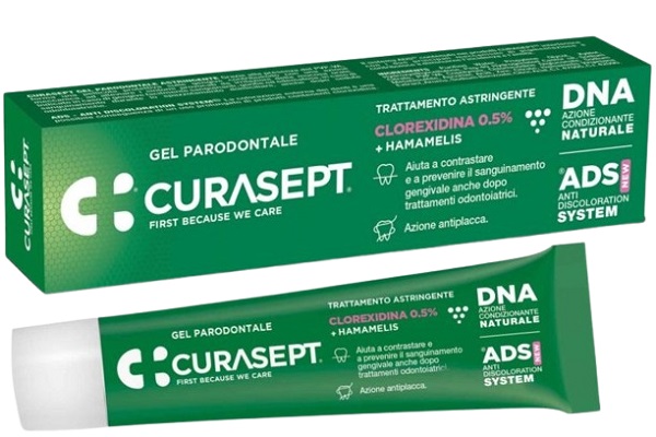 Curasept ADS - Trattamento Astringente Gel Parodontale 0.5%, 30ml — confronto prezzi