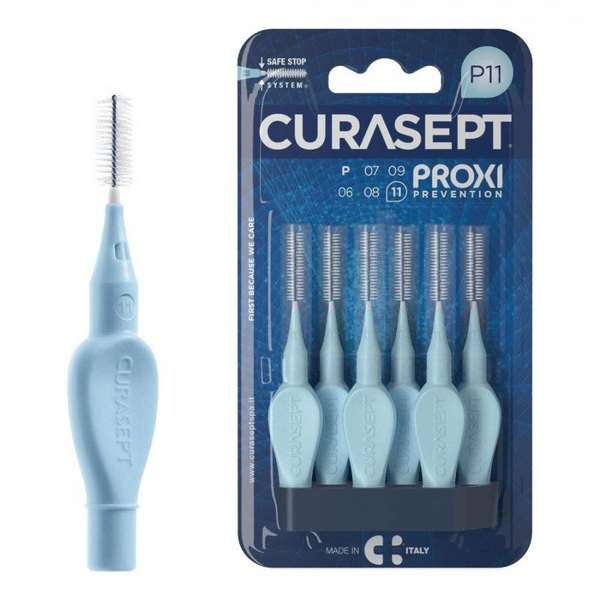 Curasept Proxi Prevenzione Scovolino Azzurro P11 1,1 mm 6 Pezzi — confronto prezzi