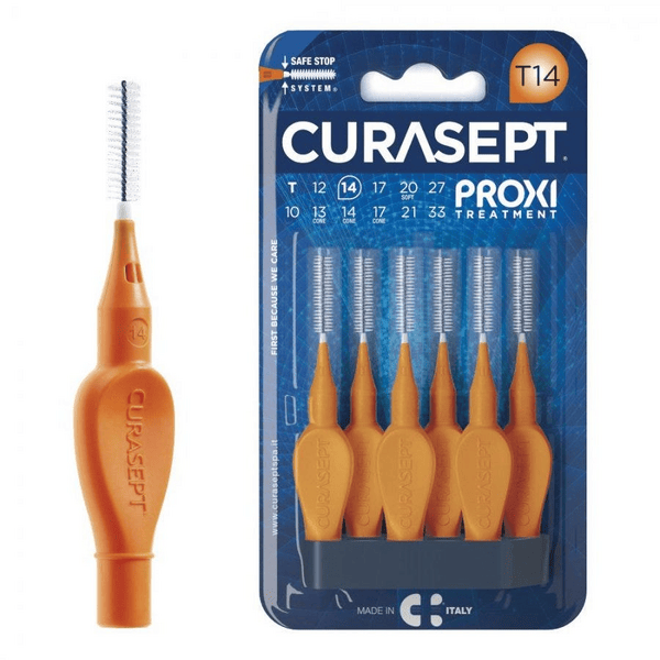 Curasept Proxi Treatment Scovolino Arancio T14 1,4 mm 6 Pezzi
