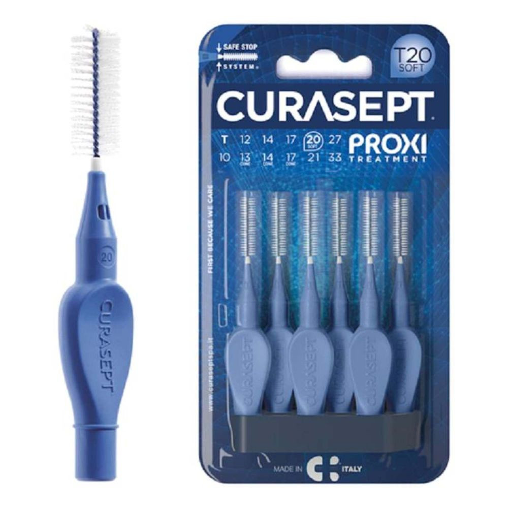 Curasept Proxi Treatment T20 Soft Scovolino Blu 6 Pezzi — confronto prezzi