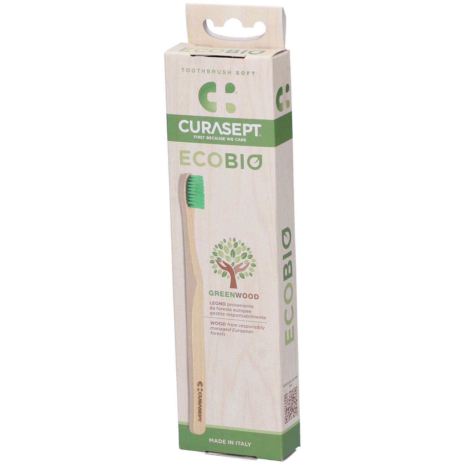 Curasept Ecobio Spazzolino Morbido In Legno 1 Pezzo — confronto prezzi