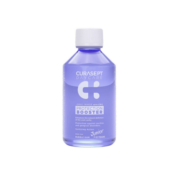 Curasept Daycare Protection Booster Junior Bubble Gum 250 ml — confronto prezzi