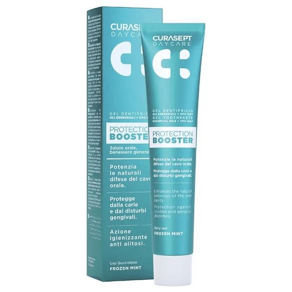 Curasept daycare dentifricio protection booster frozen mint 75 ml — confronto prezzi