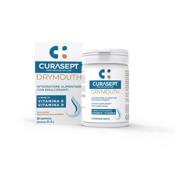 Curasept Drymouth Integratore con Vitamina E e D 30 Compresse — confronto prezzi
