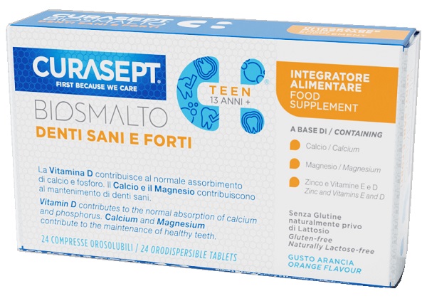 CURASEPT BIOSMALTO TEEN 24CPR — confronto prezzi