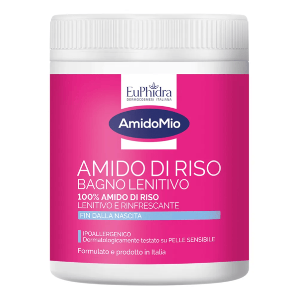 Euphidra AmidoMio Bagno Lenitivo All'Amido Di Riso in Polvere 200 g
