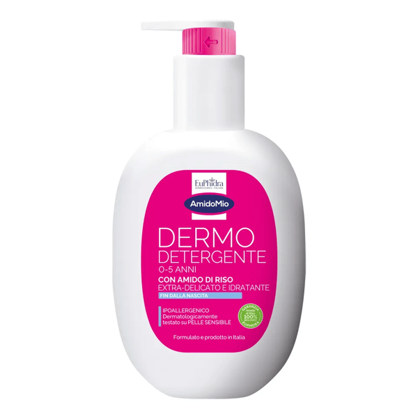 Euphidra AmidoMio Dermodetergente Idratante Per Neonati E Bambini 0-5 Anni 400 ml