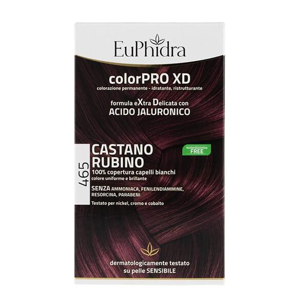 Euphidra ColorPRO XD Tintura Extra Delicata Colore Castano Rubino 465
