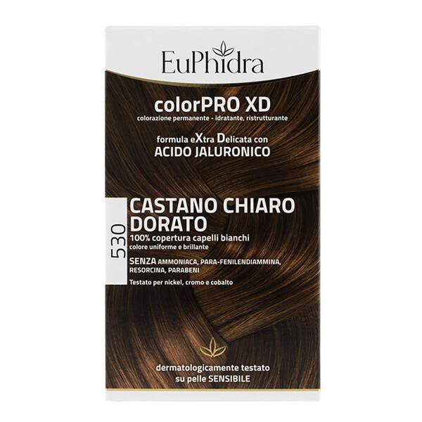 Euphidra ColorPRO XD 530 Castano Chiaro Dorato Tintura Extra Delicata
