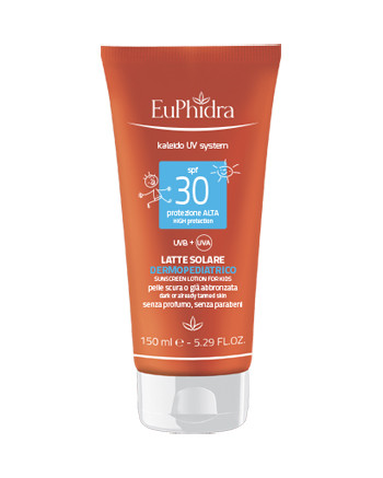 Euphidra kaleido uv system latte solare dermoped 30 — confronto prezzi