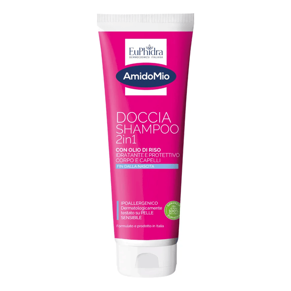 Euphidra AmidoMio Doccia Shampoo 2in1 Pelle Sensibile 250 ml