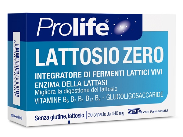 PROLIFE-LATTOSIO ZERO 30CPS — confronto prezzi