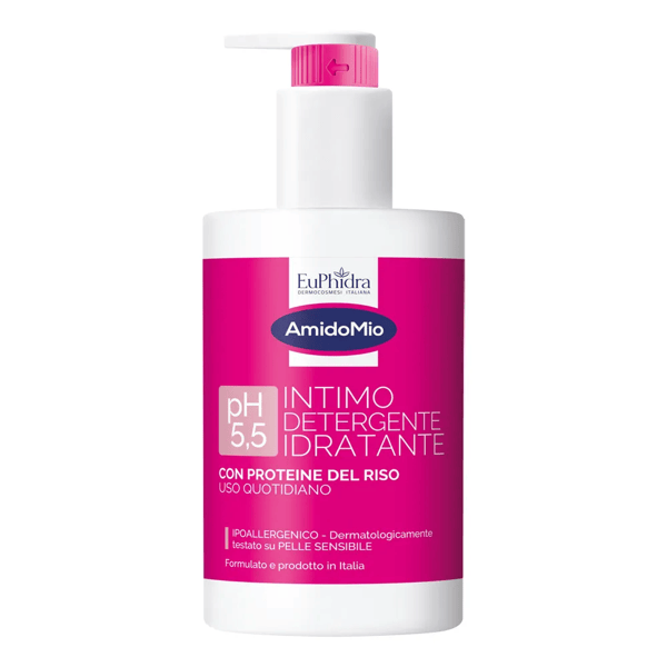 Euphidra AmidoMio Intimo Detergente Idratante Per Pelli Sensibili 500 ml