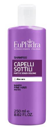 EuPhidra Shampoo Capelli Sottili e Senza Volume con Aloe Vera 250 ml