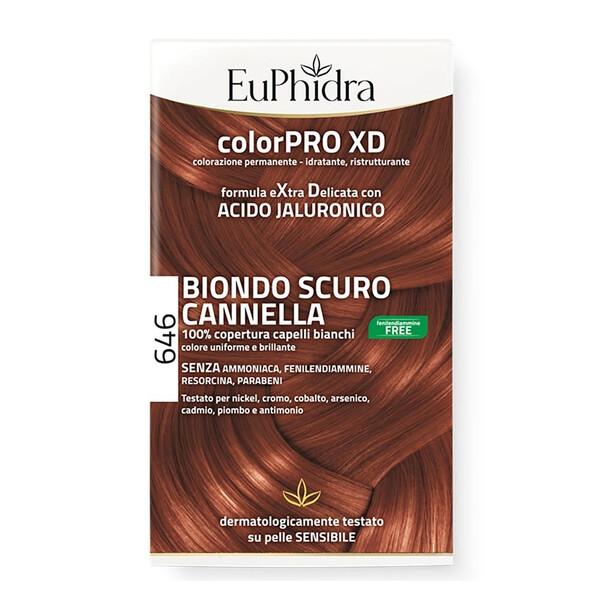 Euphidra ColorPRO XD 646 Biondo Scuro CannellaTintura Extra Delicata