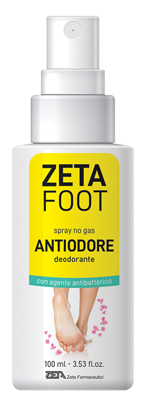 Zeta Farmaceutici ZetaFoot - Spray Anti-odore Deodorante, 100ml — confronto prezzi