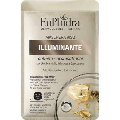 EUPHIDRA MASCHERA VISO ILLUMINANTE ANTI ETA' 1 Pezzo — confronto prezzi