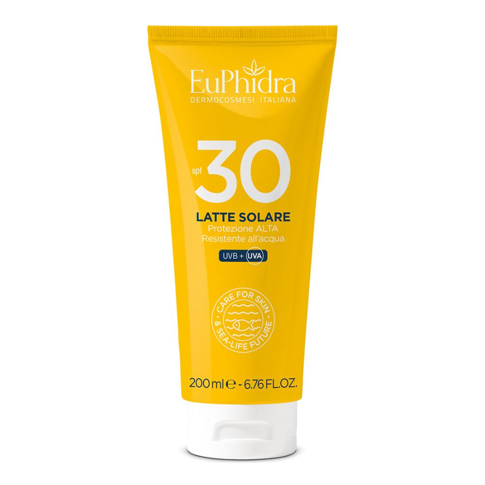 Euphidra Latte Solare SPF 30 Protezione Solare Alta 200 ml