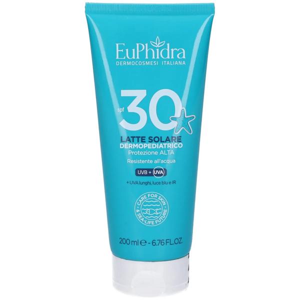 Euphidra Latte Solare Dermopediatrico Spf30 200 ml Crema
