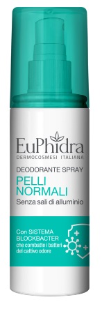 Euphidra Deodorante Spray Pelli Normali 100 ml