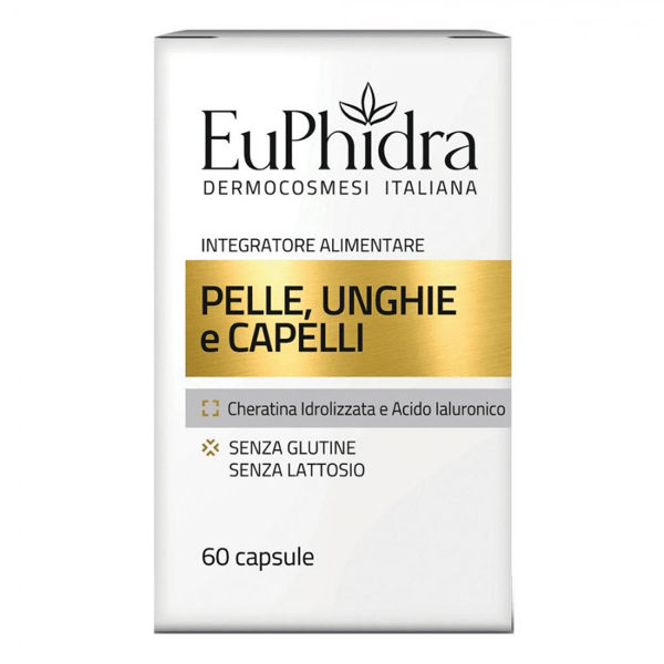 Euphidra Pelle Unghie Capelli Integratore 60 Capsule