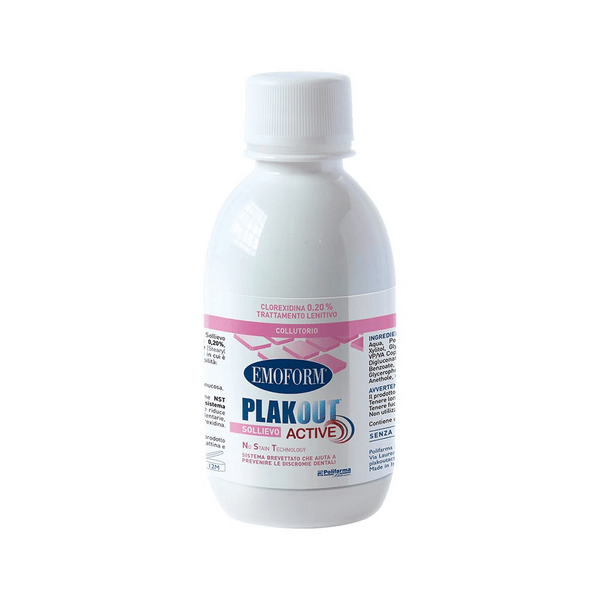 Emoform Plak Out Active Sollievo Collutorio Ad Azione Antiplacca Intensiva 200 ml