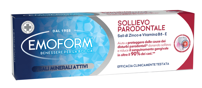Emoform sollievo parodontale 75 ml — confronto prezzi