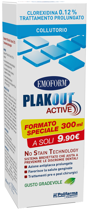 PLAK OUT Act.Coll.0,12% 300ml — confronto prezzi