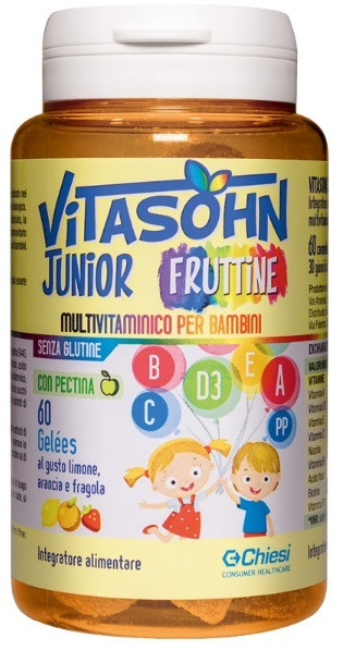 vitasohn junior fruttine promo 60 caramelle gelees