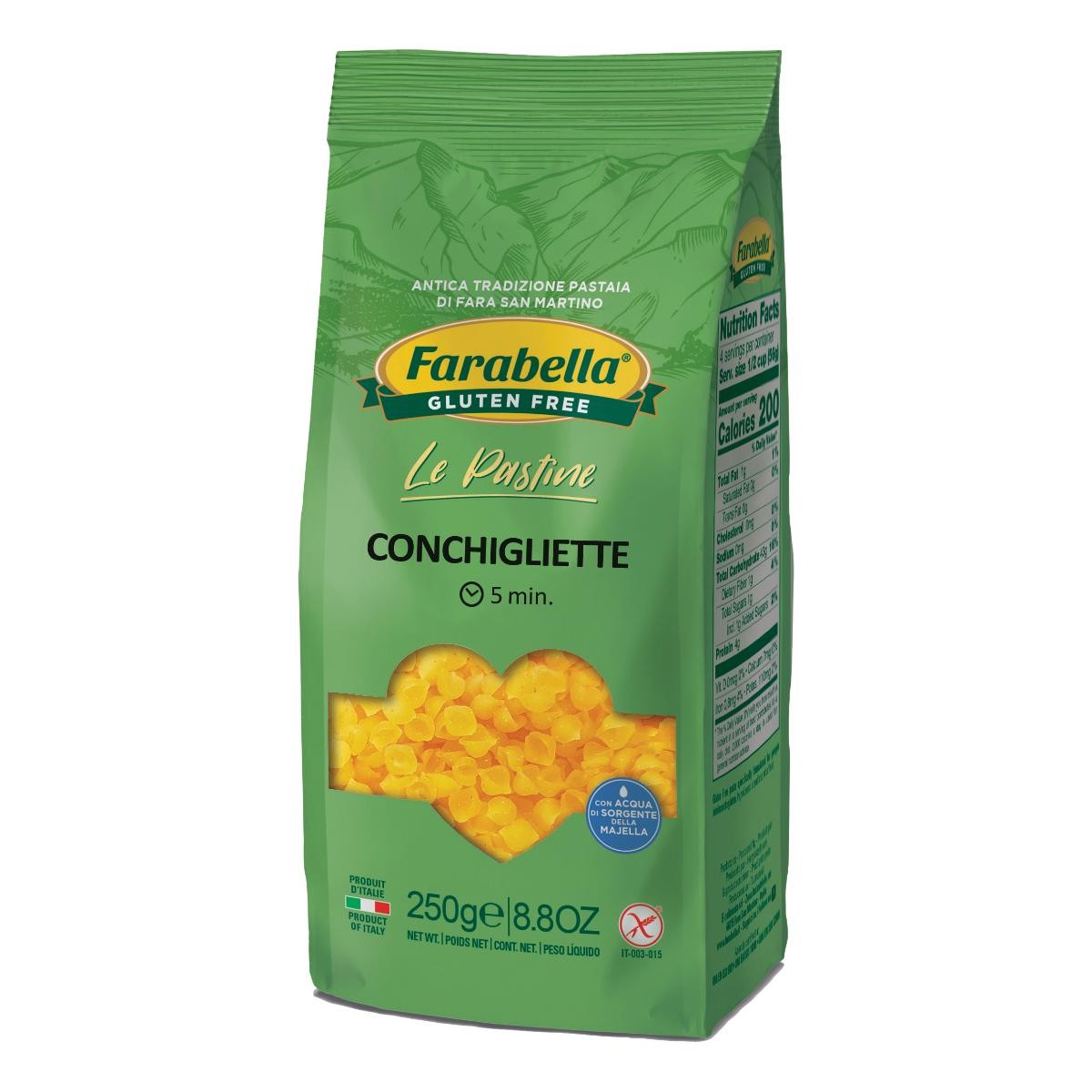 Bioalimenta Farabella Conchigliette 250 G