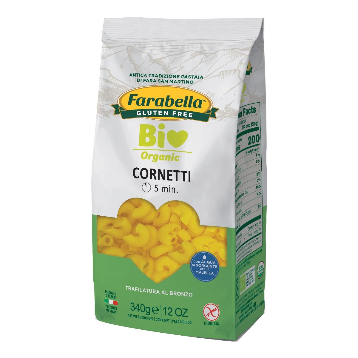 Farabella bio pasta cornetti — confronto prezzi