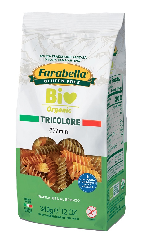 Farabella bio fusilli tricolore 340 g