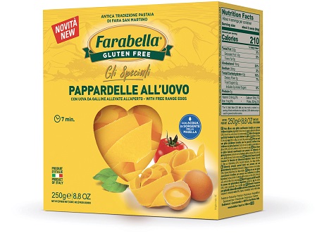 Pappardelle all'Uovo senza glutine - Farabella 250 g — confronto prezzi