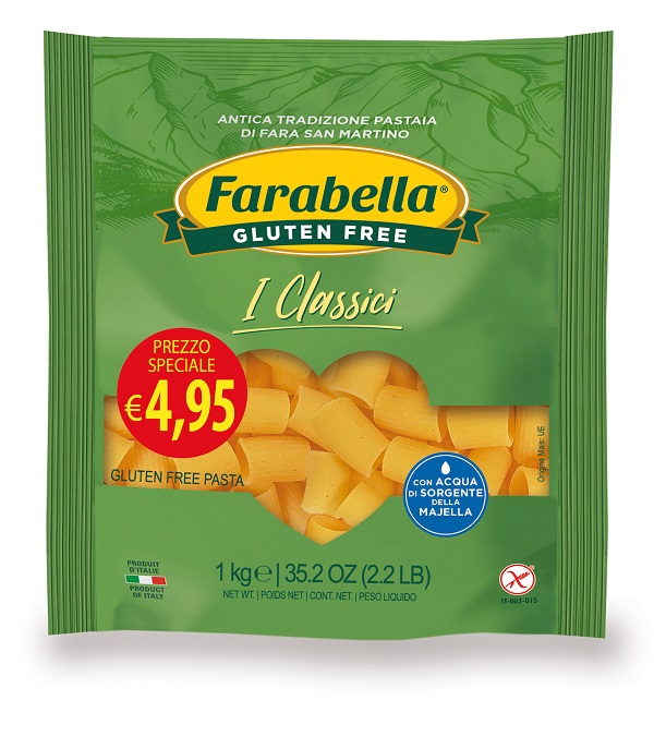 Farabella mezzi rigatoni promo 1 kg — confronto prezzi