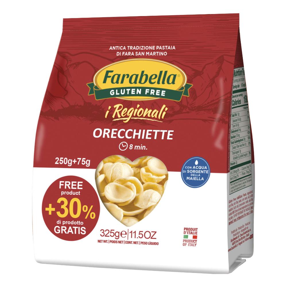 Farabella Orecchiette senza glutine i Regionali Pasta Fresca Stabilizzata325 g Promo — confronto prezzi