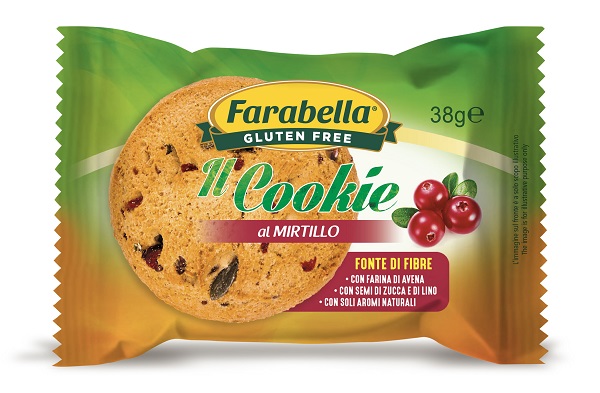 Farabella il cookie al mirtillo promo 38 g
