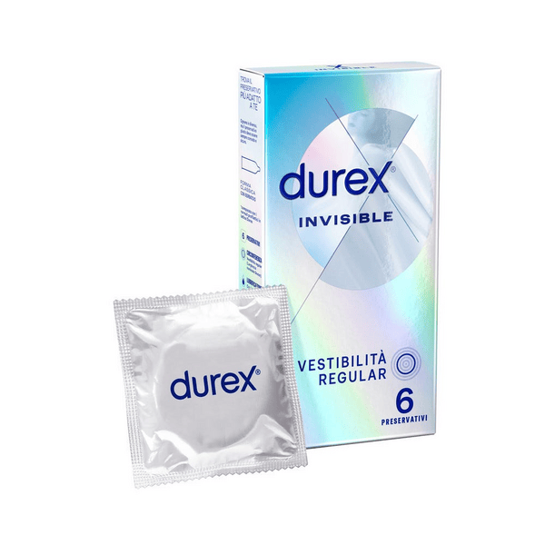 Durex Invisible Preservativi Ultra Sottili Regular 6 Pezzi — confronto prezzi