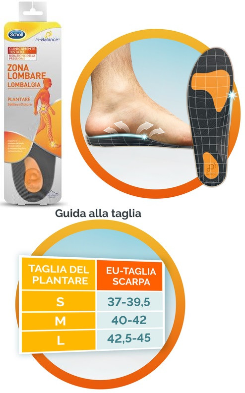 Scholl plantare lombare l 2 pezzi — confronto prezzi