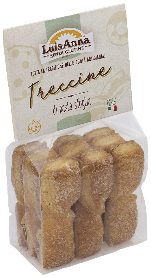 Luisanna Biscotti Sfoglia Treccine 130g — confronto prezzi